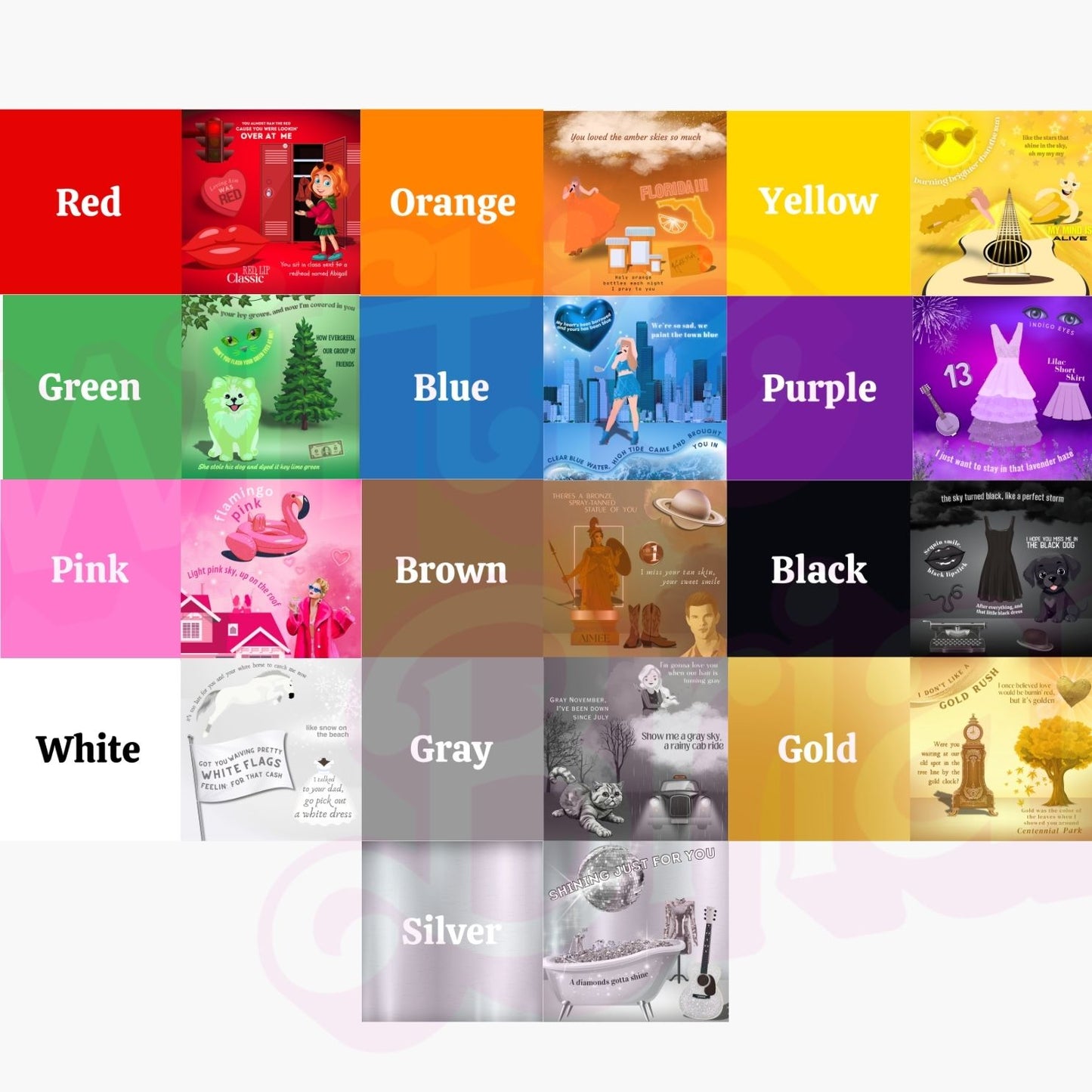 Swiftie Colors Board Book