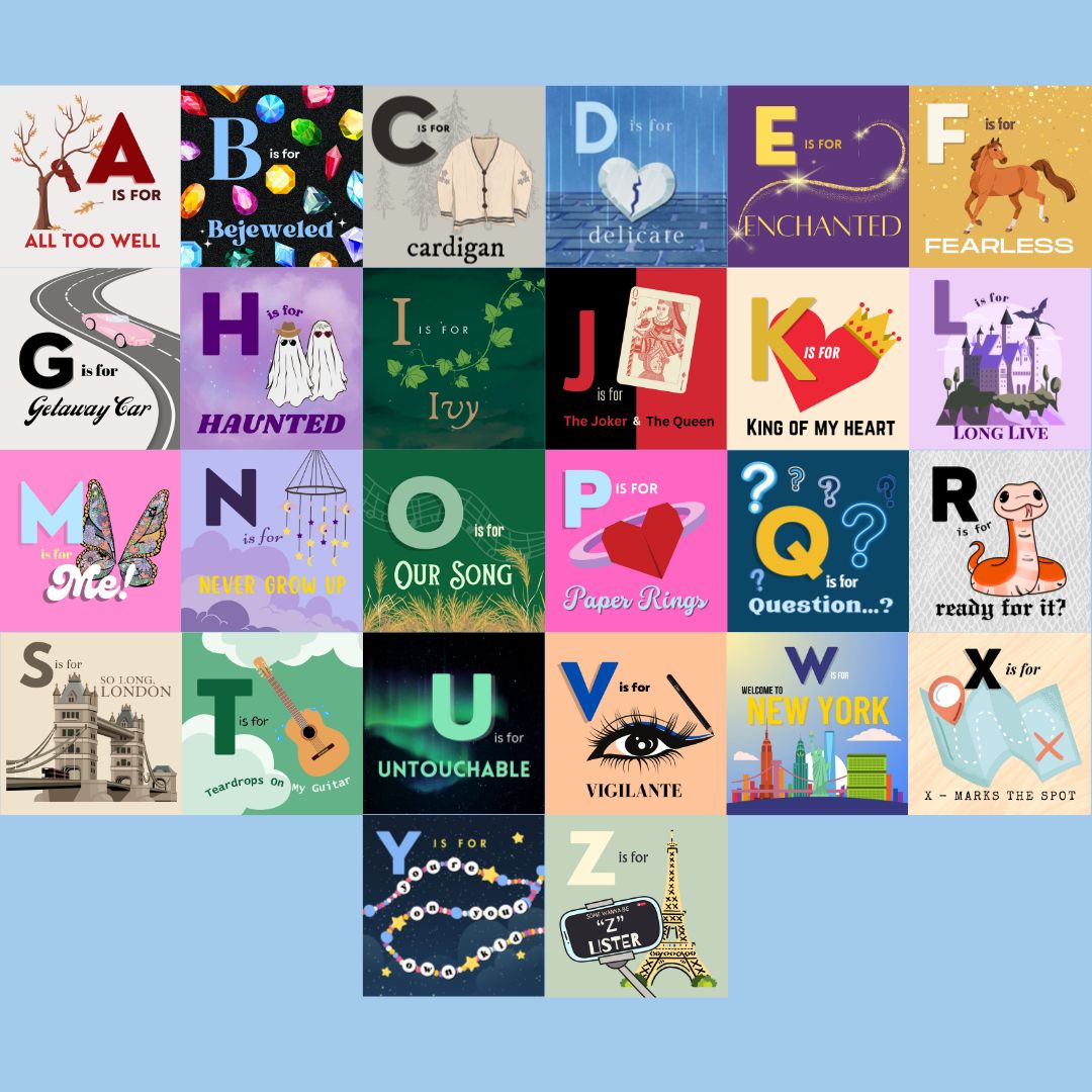 Swiftie ABCs Hard Cover 6x6