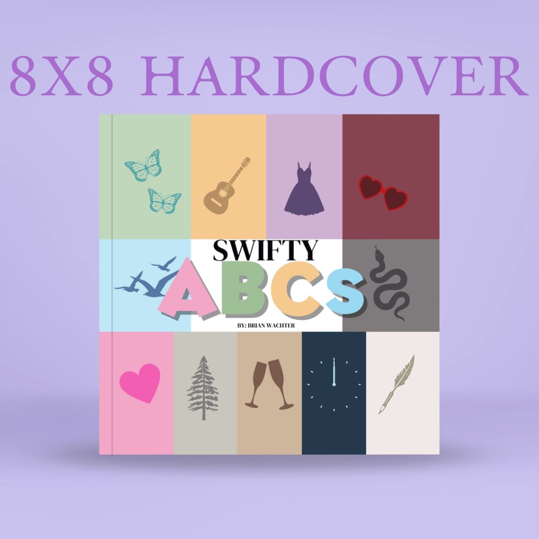 Swiftie ABCs Hard Cover 8x8"